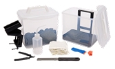 Picture of Finishing Kit (Form 4B) Includes: two rinse buckets, rinse basket, removal tool, plastic tank scraper, build platform jig, flush cutters, squeeze bottle, and disposable nitrile gloves. option for Form 4B Accessories product (BlueSkyBio.com)